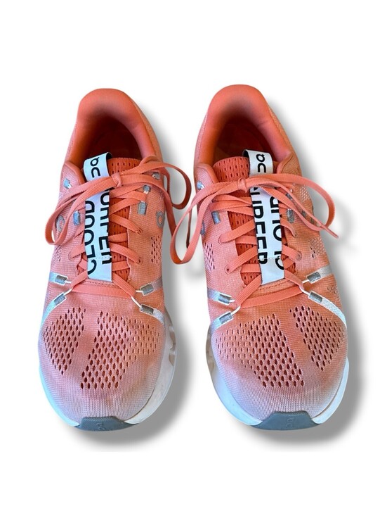 On Cloudsurfer Flame Orange White Athletic Running Shoes Sneakers Men’s Size 10 main image 11